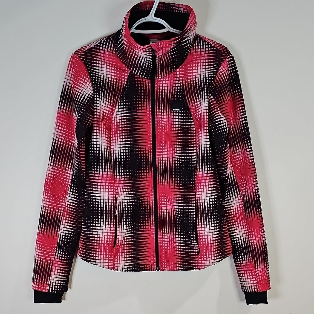 Bench Medium Women's Vibrant Pink and Black Jacket